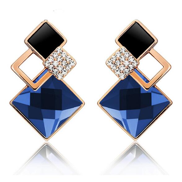 Square Geometry Jewelry Set