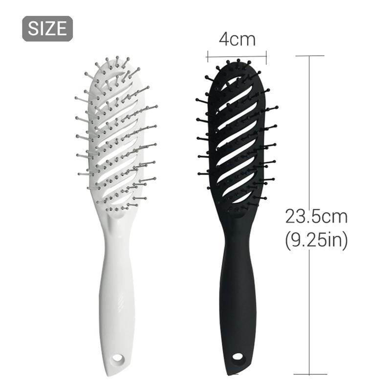 1PC Hair Brush Hair Scalp Massage Comb Handle Tangle Detangling Comb Hairdressing Styling Tool