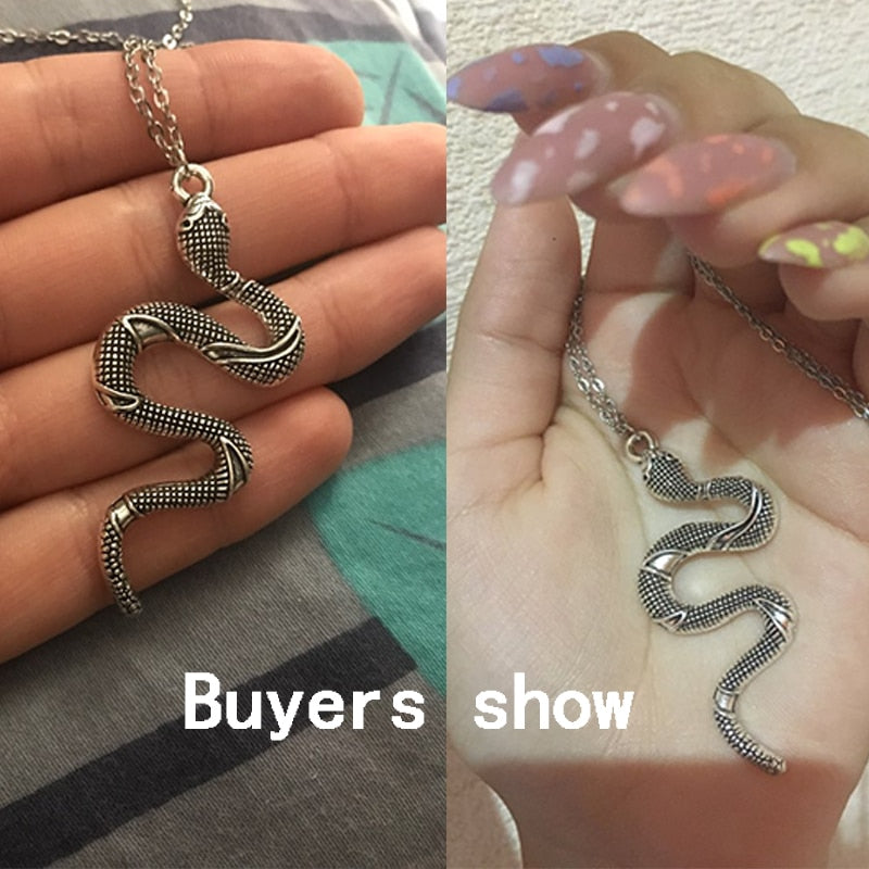Stainless Steel Snake Necklace