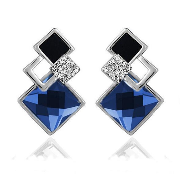 Square Geometry Jewelry Set