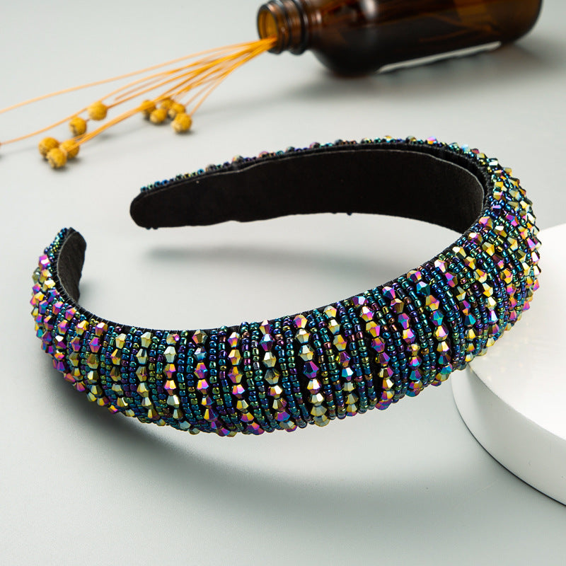 Cute Hand Woven Beaded Headband