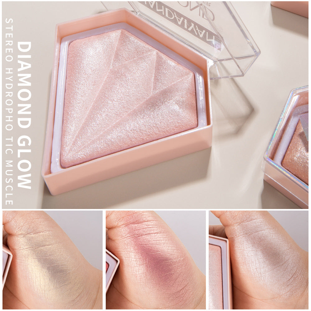Diamond Highlighter Powder Brighten Skin Tone Glitter Powder