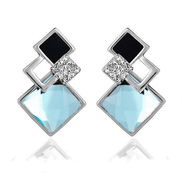 Square Geometry Jewelry Set