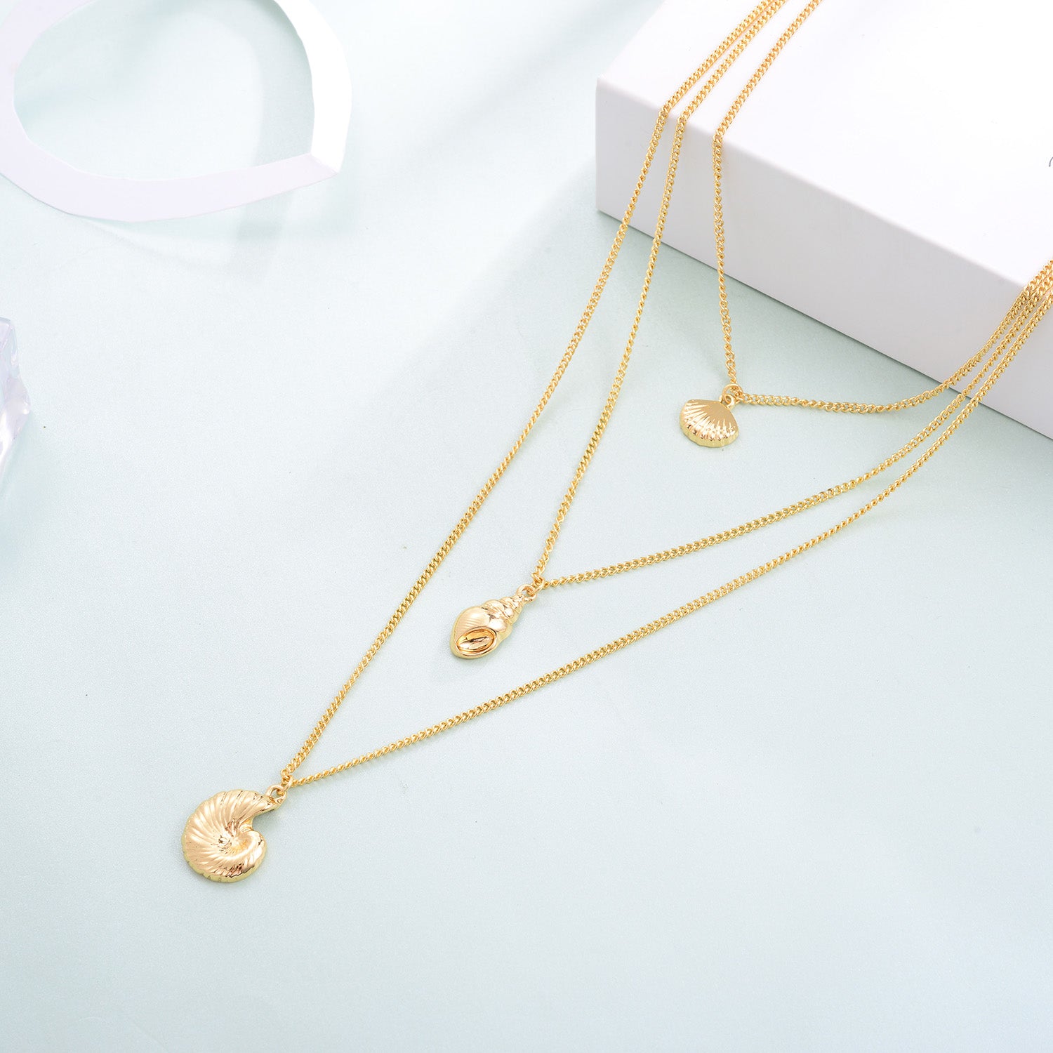 Stacked Necklace Personalized Design Multi Layer Trend Necklace Three Layer Necklace