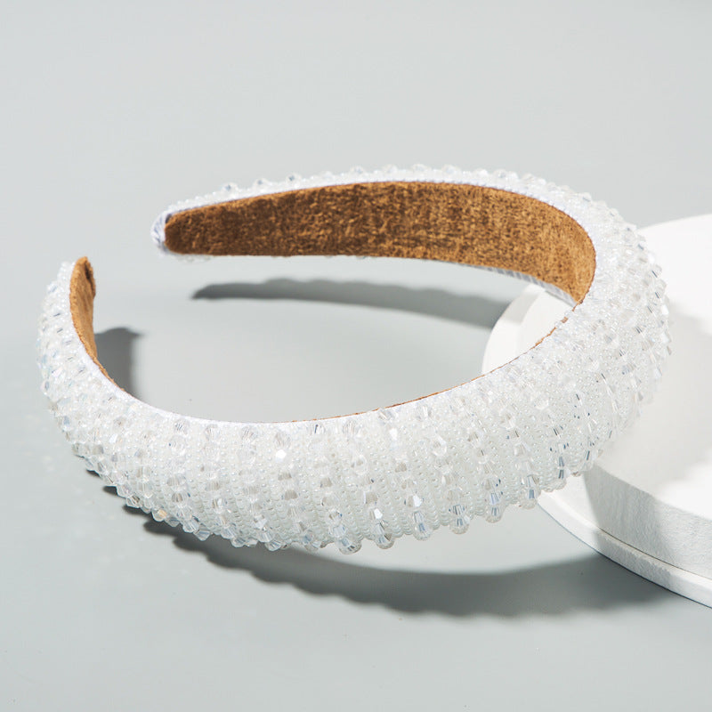 Cute Hand Woven Beaded Headband
