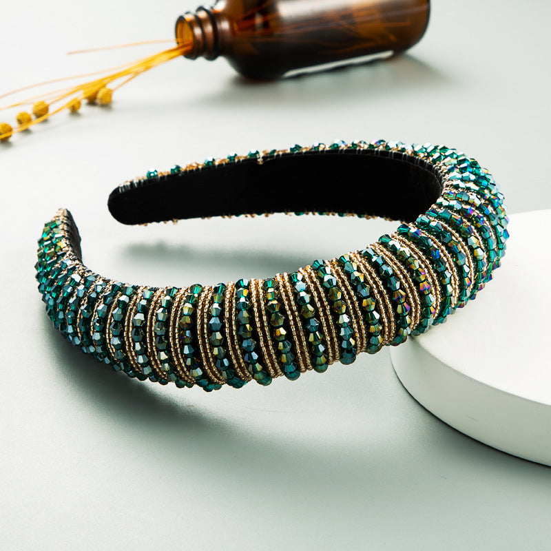 Cute Hand Woven Beaded Headband