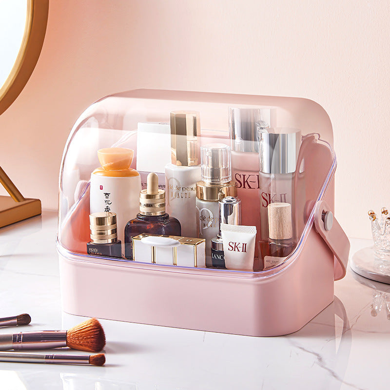 Cosmetics Storage Box Transparent Simple Dust-proof Large-Capacity Drawer Makeup Box Storage