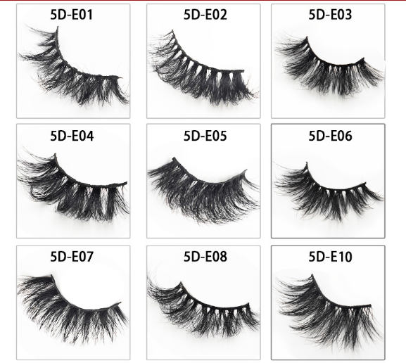 Mink Lashes natural handmade volume soft lashes long eyelash extension real mink eyelash