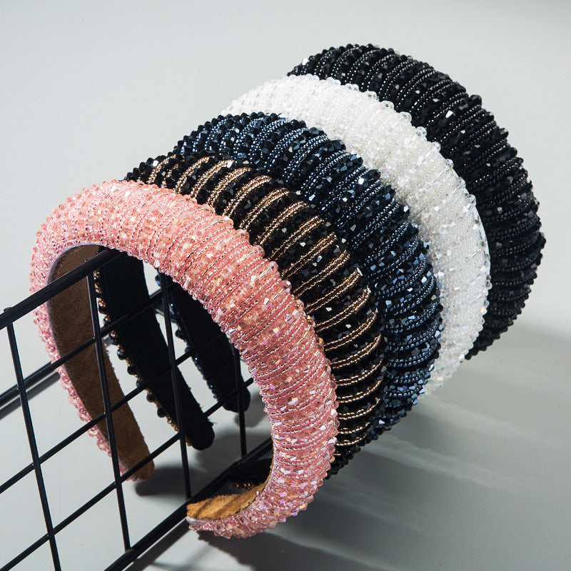Cute Hand Woven Beaded Headband