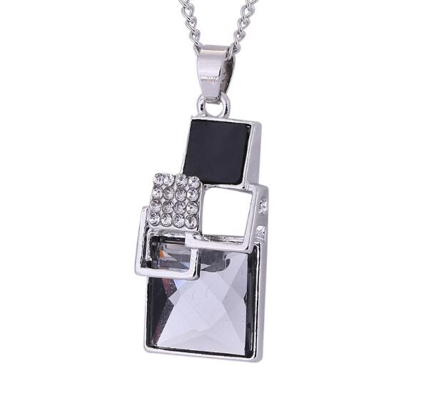 Square Geometry Jewelry Set
