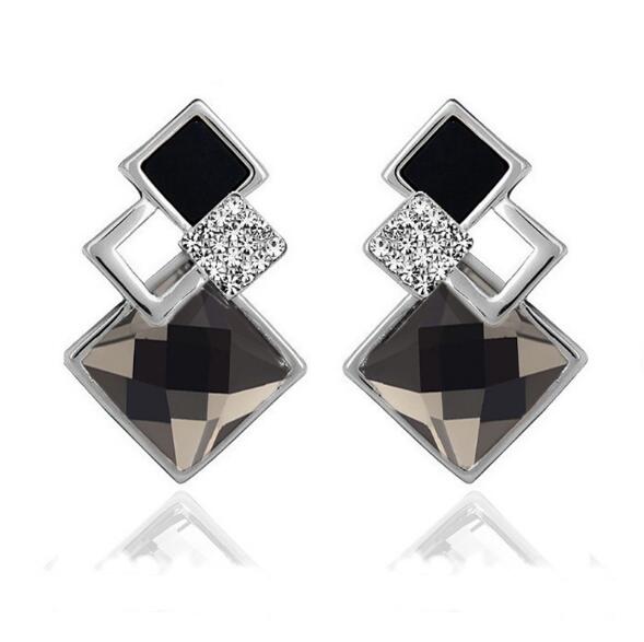 Square Geometry Jewelry Set