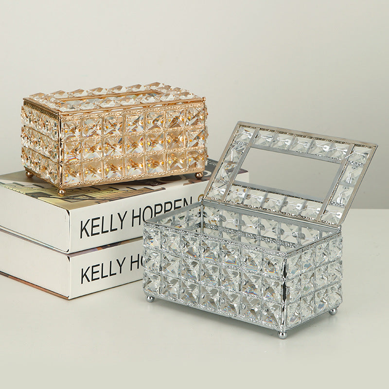 Crystal Vanity Tissue Box